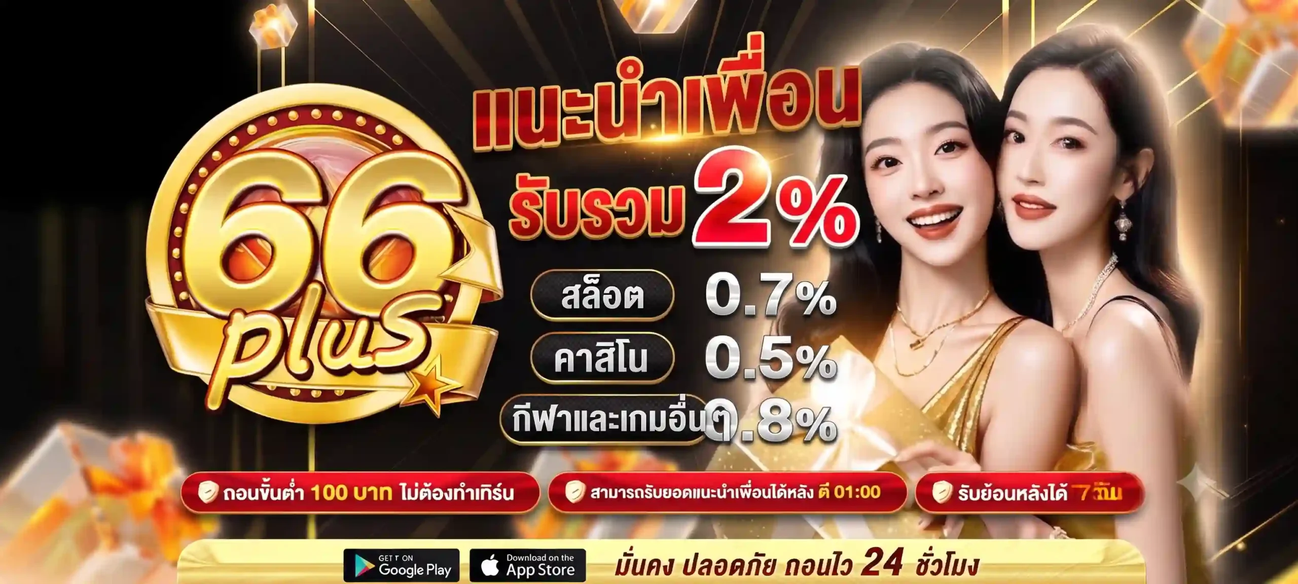 66PLUS สล็อตวอเลทรวมเกมเว็บตรง โบนัสแตกหนัก จ่ายจริงไม่มีอั้น